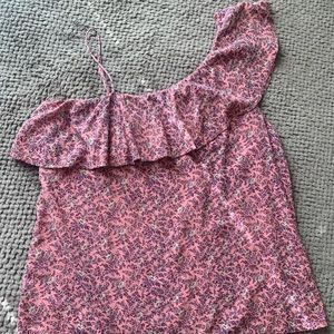 Off the shoulder blouse.